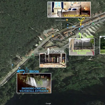 Prázdninový dům Vista Cascata Delle Marmore - La Casa Incantata *